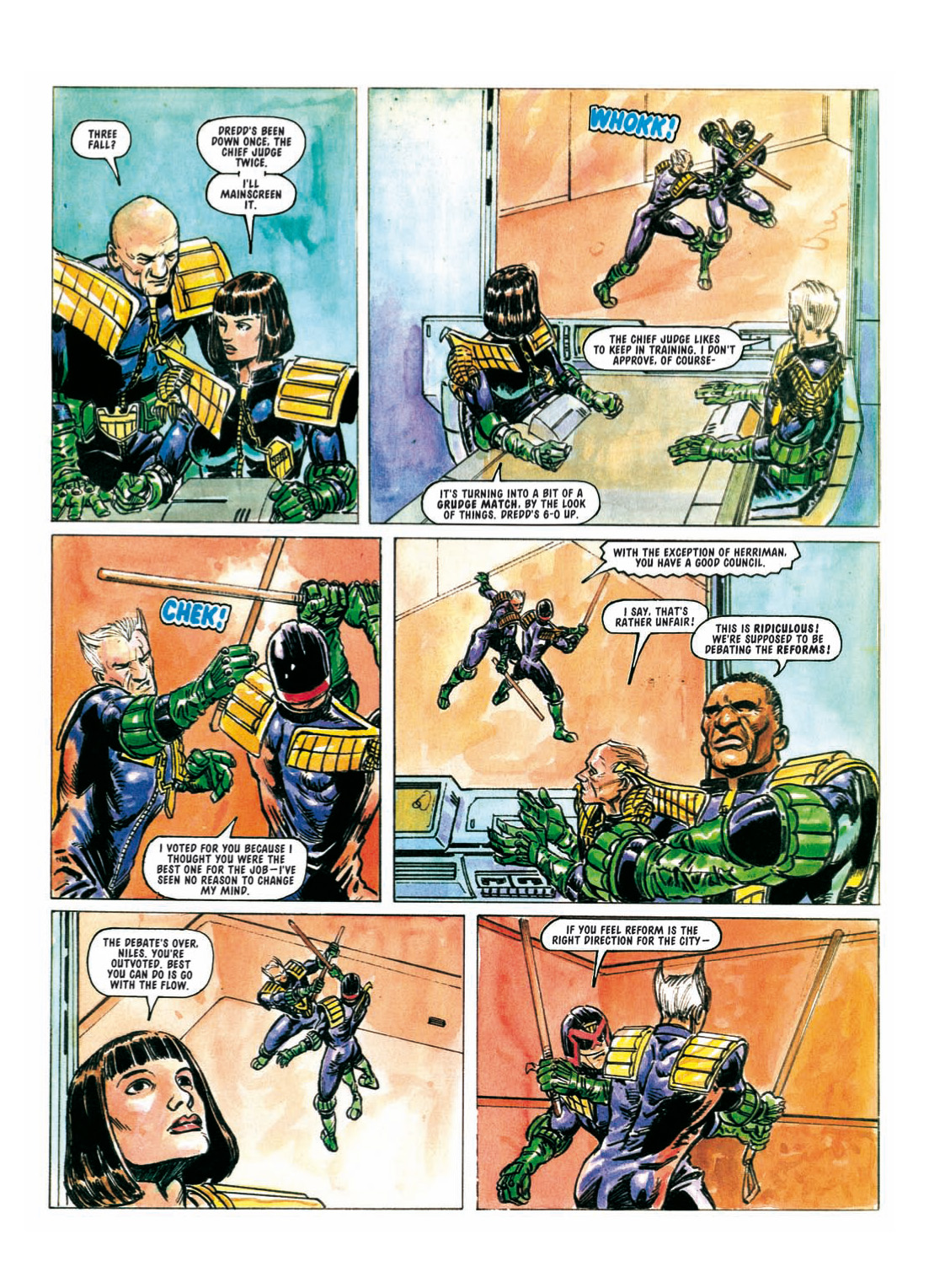 Read online Judge Dredd: The Complete Case Files comic -  Issue # TPB 23 - 177