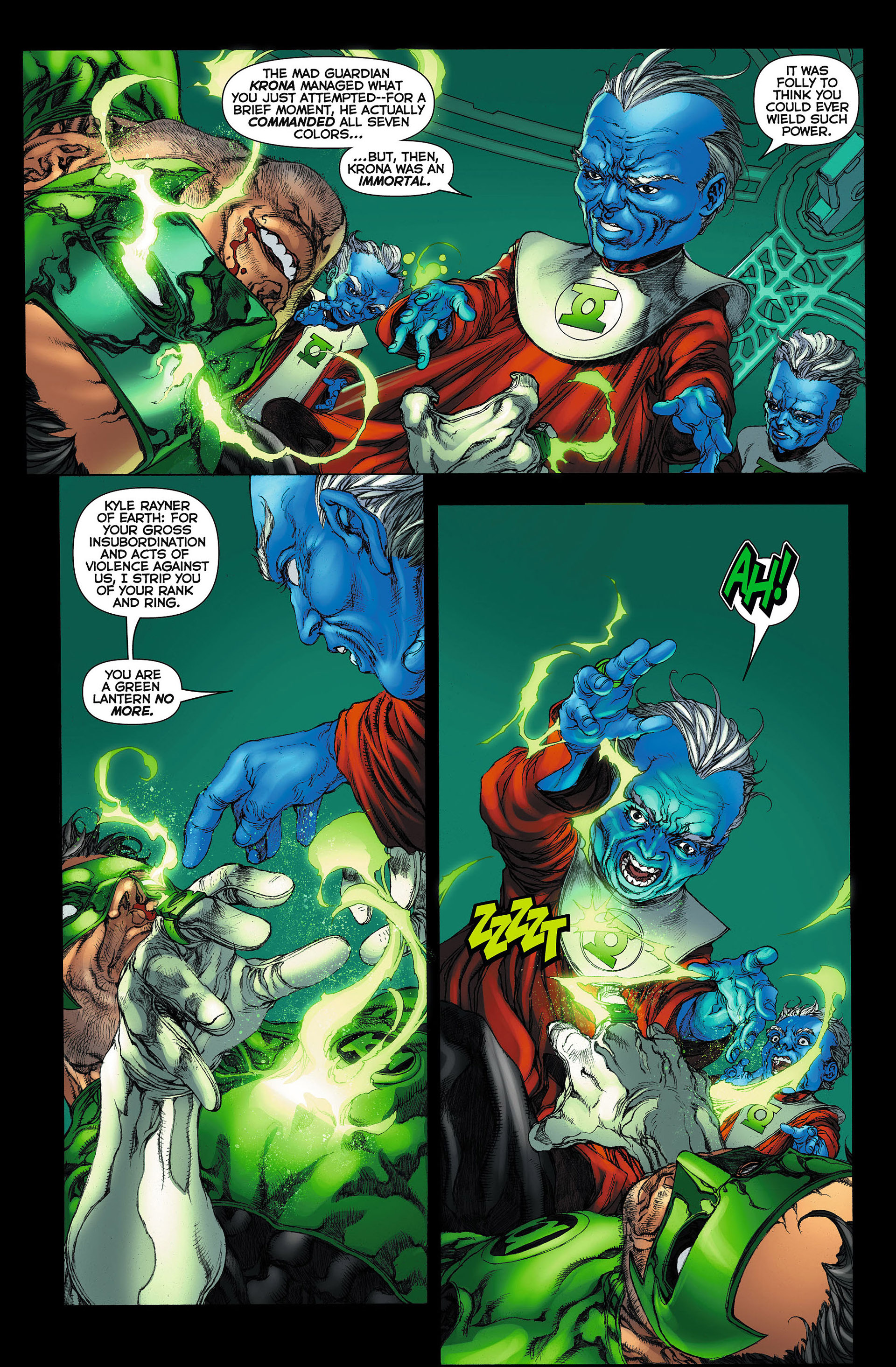 Read online Green Lantern: New Guardians comic -  Issue #3 - 9