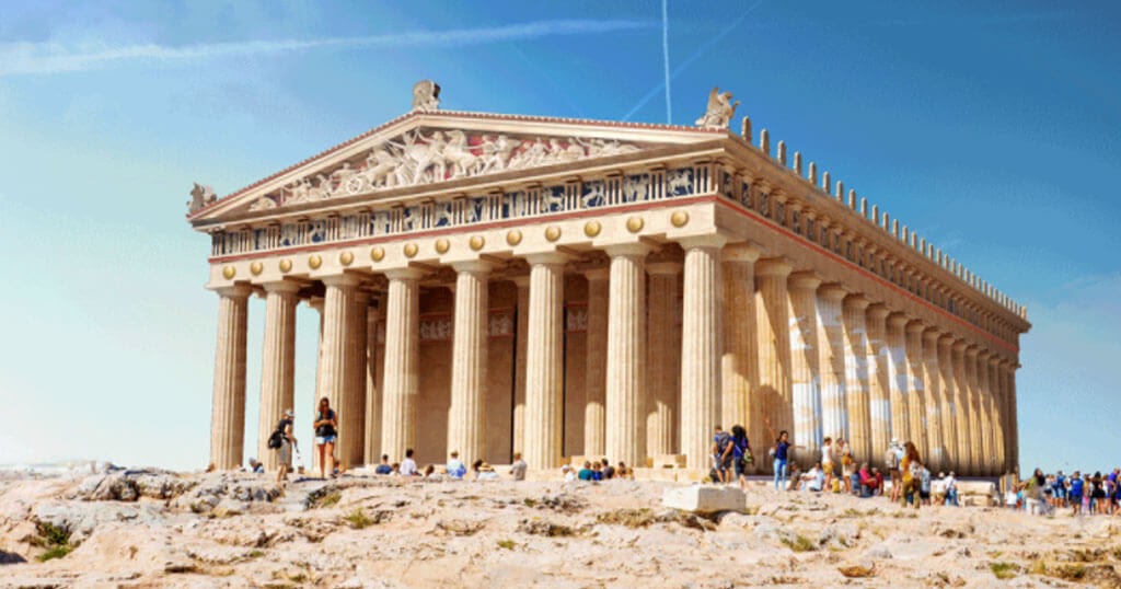 7 Beautiful Ancient Monuments This Is What They Would Look Like Today