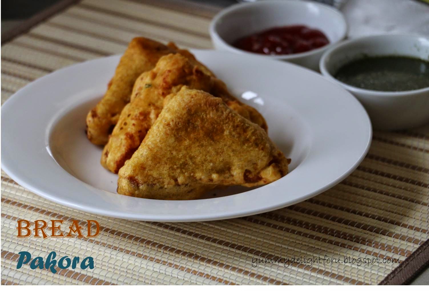 yummy delight for u Bread Pakora Recipe, How to make Bread Pakora with