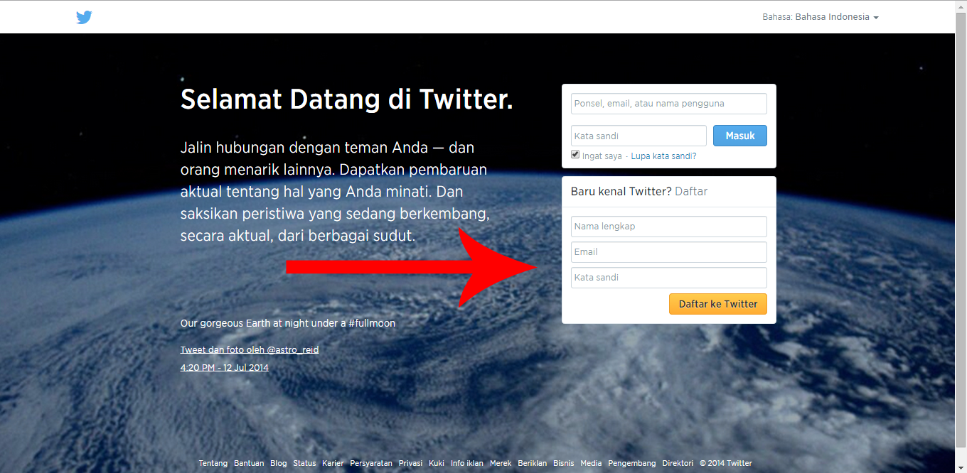 Cara Mudah Membuat Twitter Lengkap Terbaru 2014