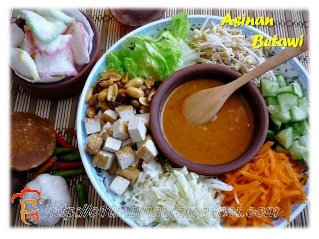 Asinan Betawi (Indonesian Salad from Jakarta). #saladrecipe #healthyrecipe #indonesiancuisine #saladrecipe #vegetarian #veganrecipe #tofurecipe