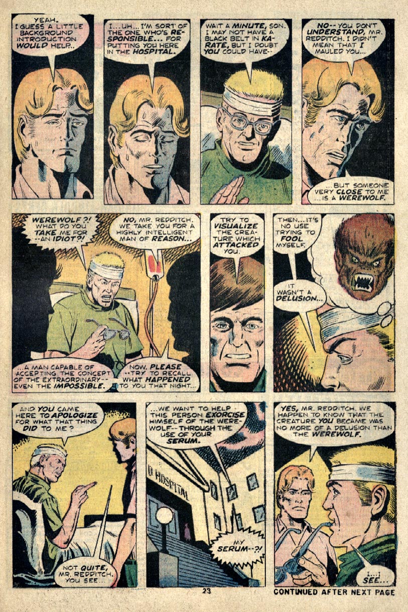 Read online Werewolf by Night (1972) comic -  Issue #25 - 18