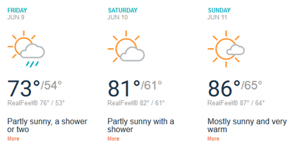Pocono Raceway's 'Worry-Free Weather Guarantee'
