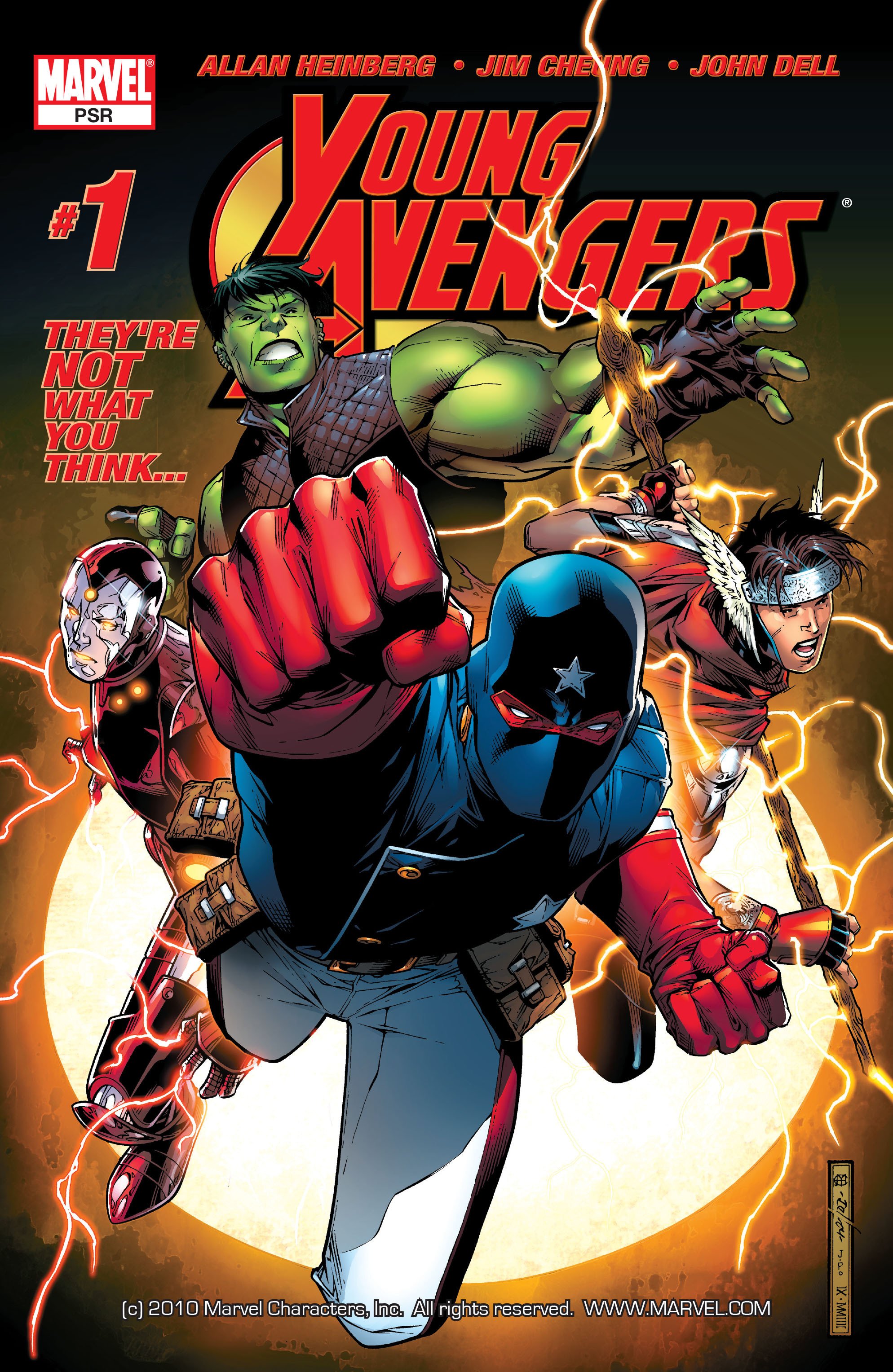 Read online Young Avengers (2005) comic -  Issue #1 - 1
