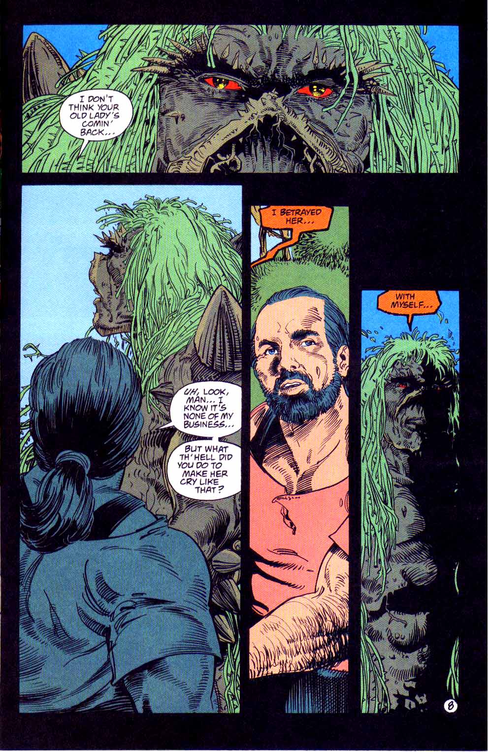 Swamp Thing (1982) Issue #134 #142 - English 9