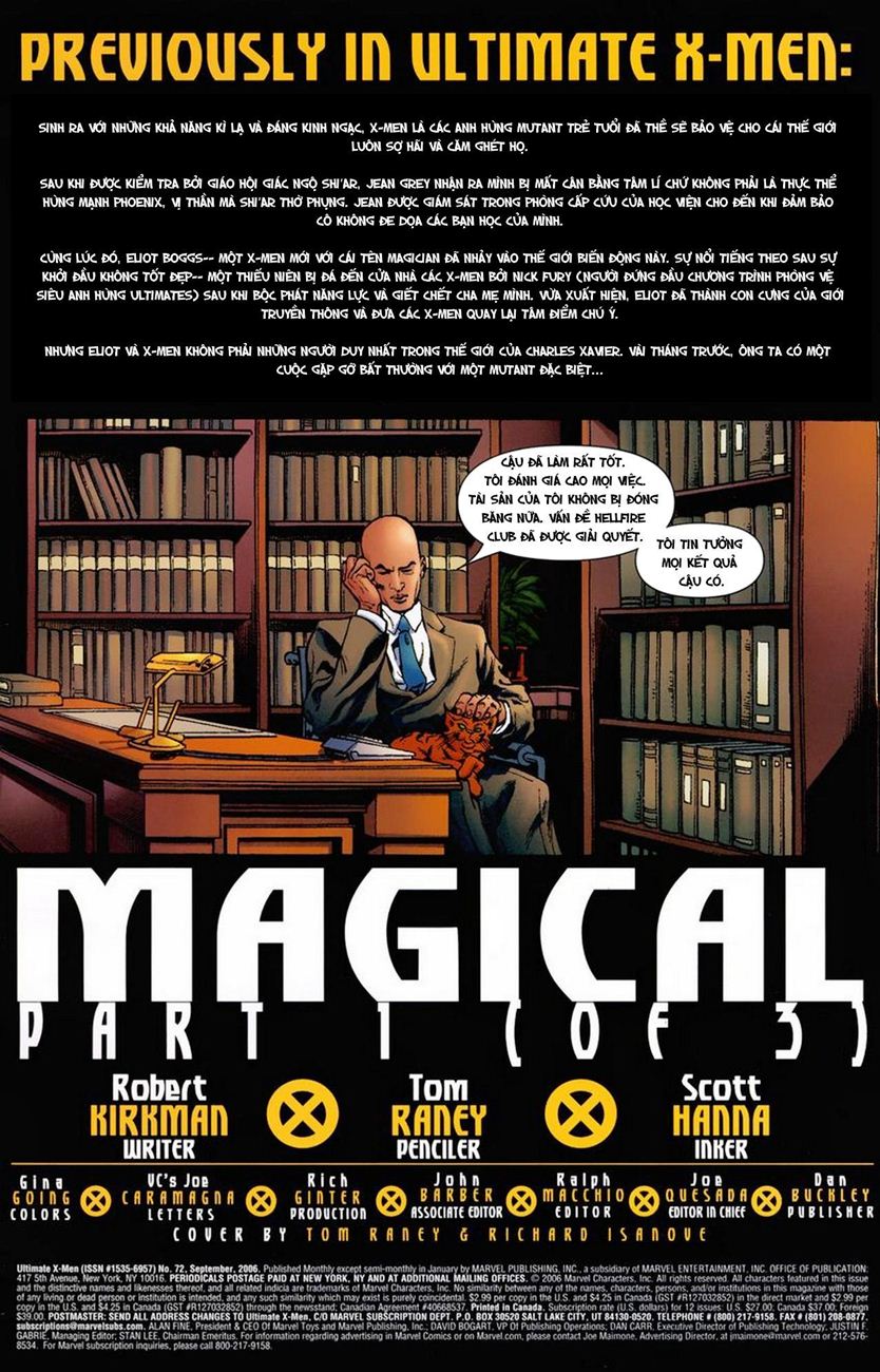 Ultimate X - men chap 72