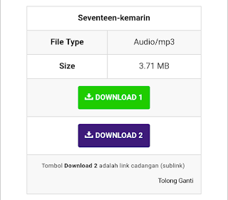 link download asli dan cadangan