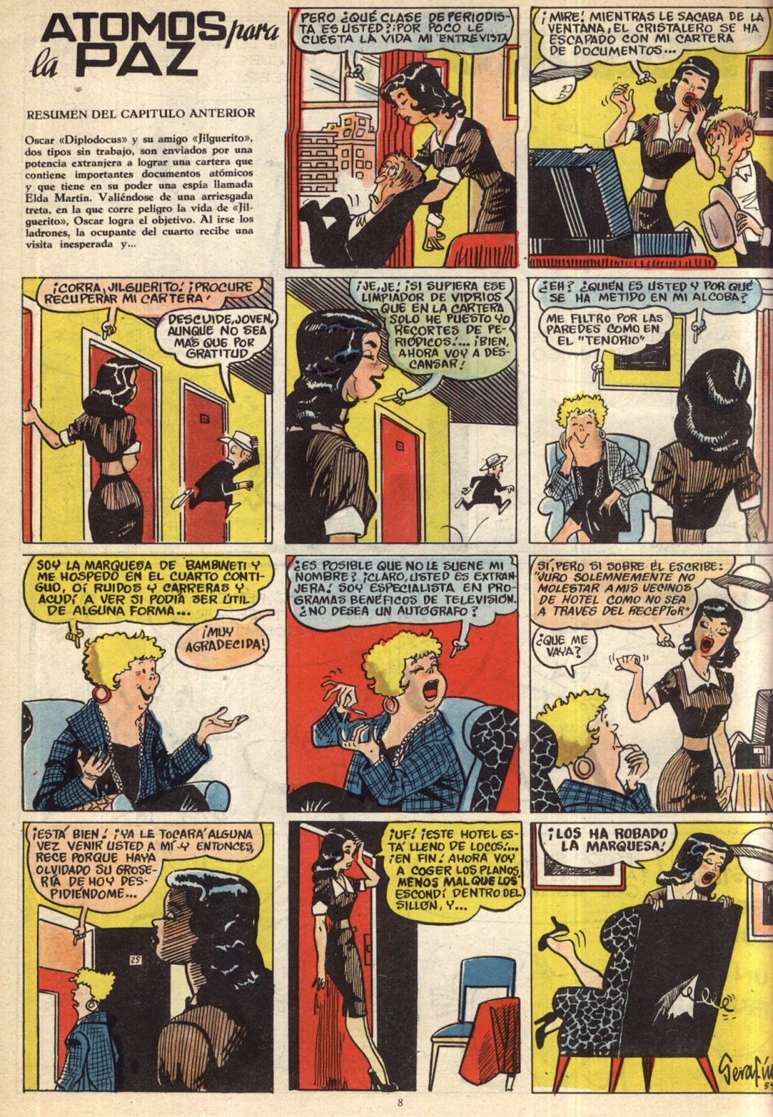 Aquellos inolvidables tebeos...: Átomos para la paz y El cantor loco