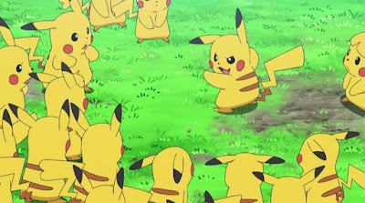 Pokemon Sol y Luna Capitulo 91 Temporada 20 Es un brote de Pikachu, el valle de Pikachu