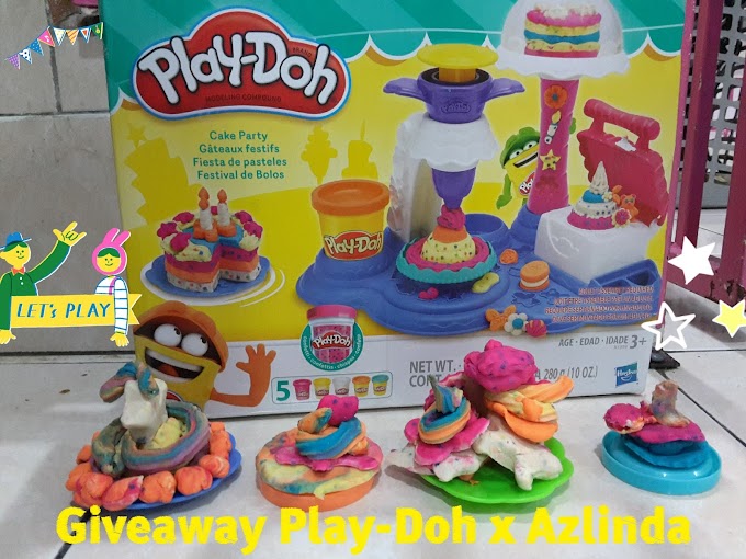 Giveaway Play-Doh x Azlinda Alin.