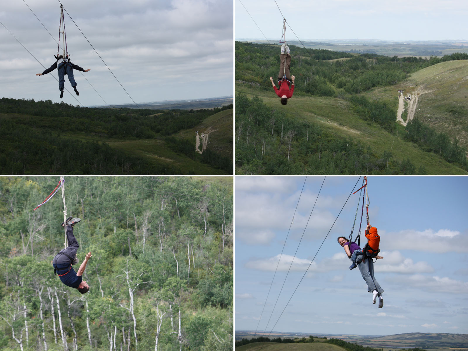 Blue Mountain Zipline Saskatchewan