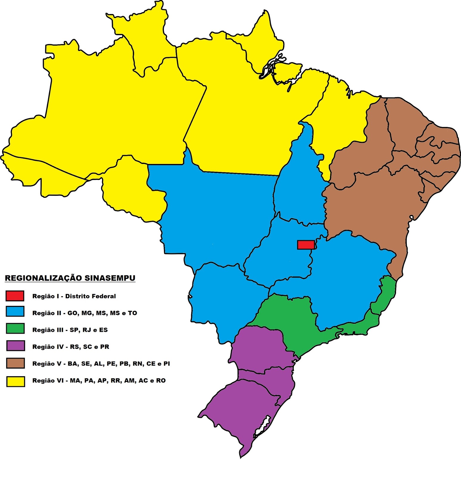 Esse Mapa Apresenta Uma Regionalização De Caráter