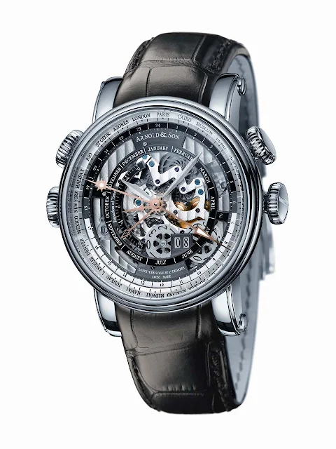 Arnold & Son - Hornet World Time Skeleton