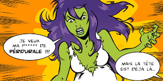 Miss Hulk - Péridurale