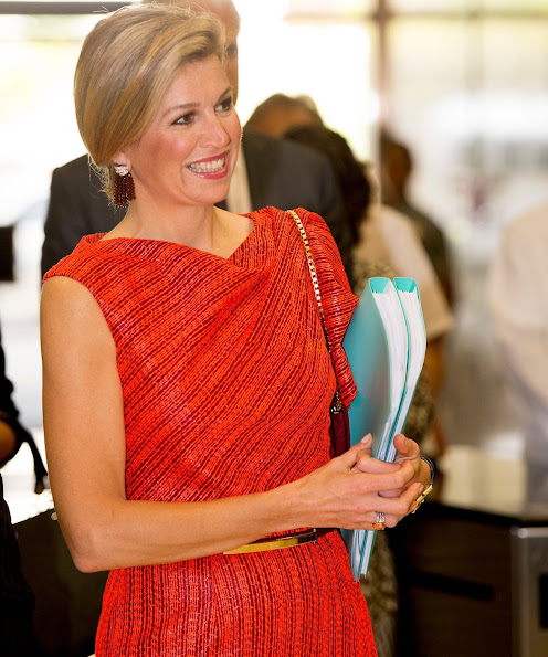 Queen Maxima of the Netherlands attended meeting of the Philippines' National Strategy for Financial Inclusion (NSFI) 