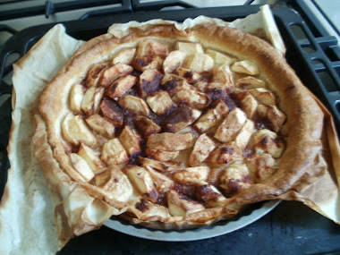 French apple tart