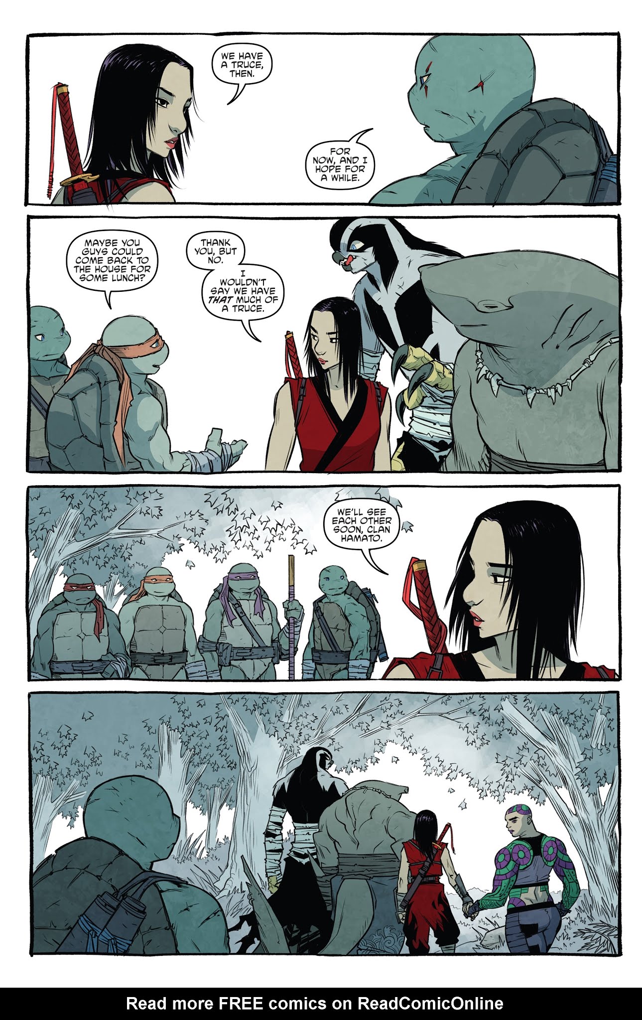 Read online Teenage Mutant Ninja Turtles: Macro-Series comic -  Issue #3 - 31