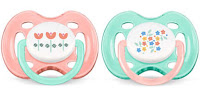 Source: Philips. Philips Avent Freeflow pacifiers.