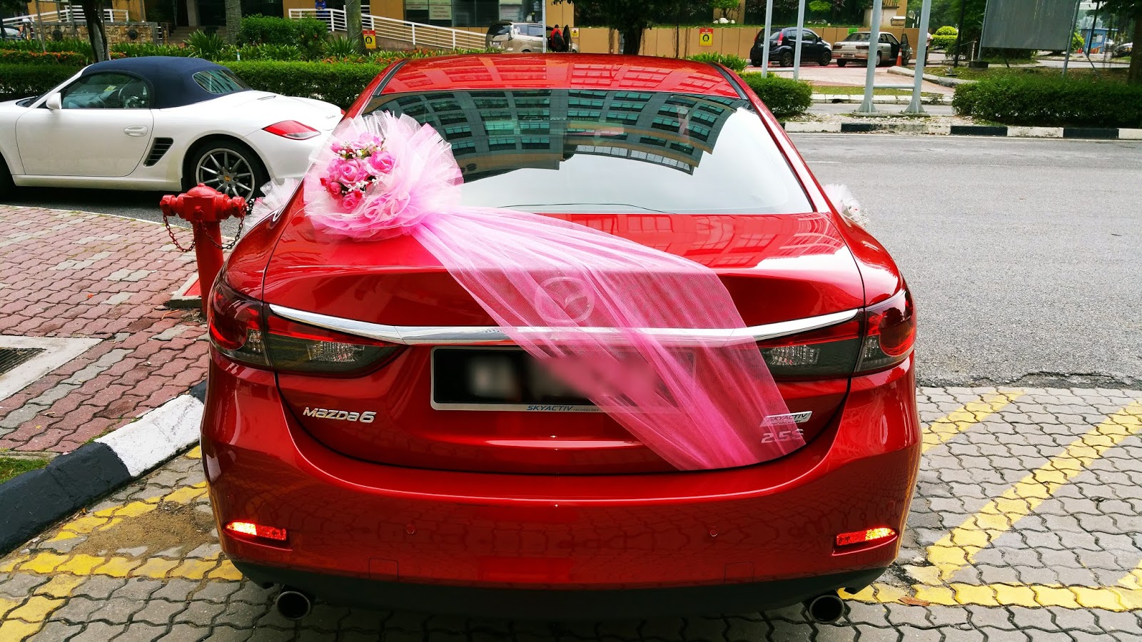 RedOrca Malaysia Wedding and Event Car Rental Wedding car decoration