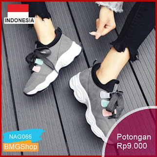 NAG066 Sepatu Adidas Alphabounce Joging Senam Santai Murah Bmgshop