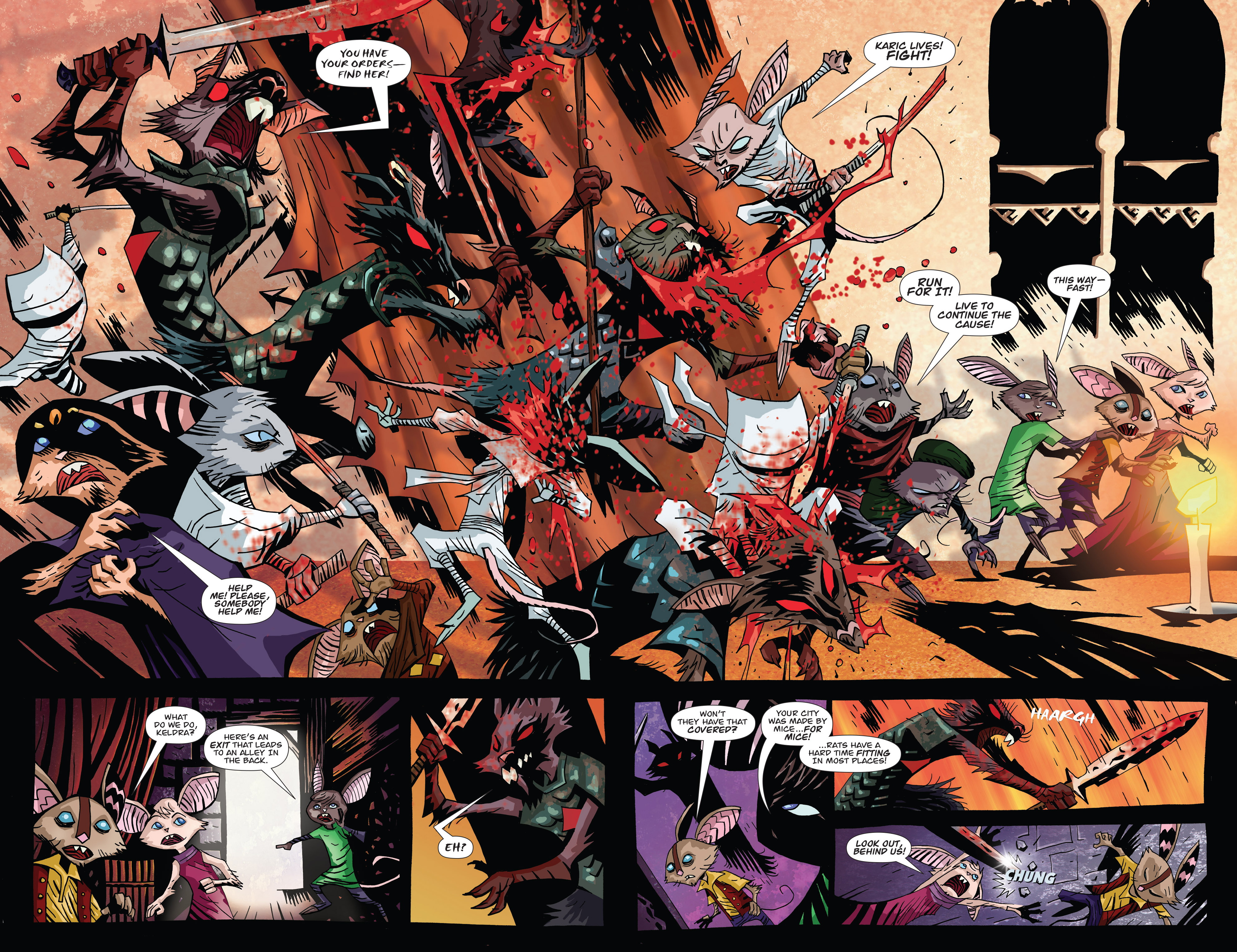 The Mice Templar Volume 3: A Midwinter Night's Dream issue TPB - Page 212