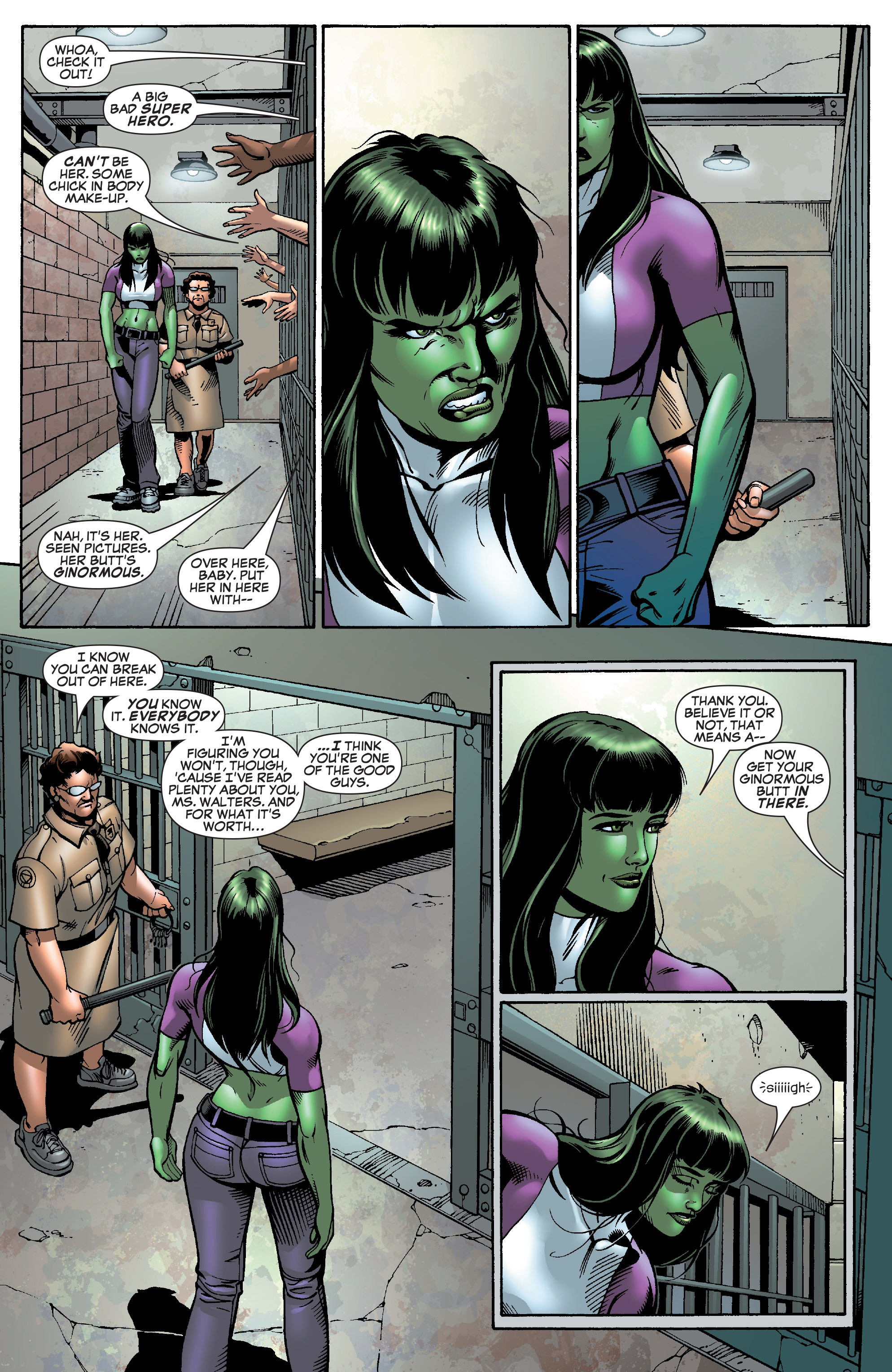 Read online She-Hulk (2005) comic -  Issue #28 - 4