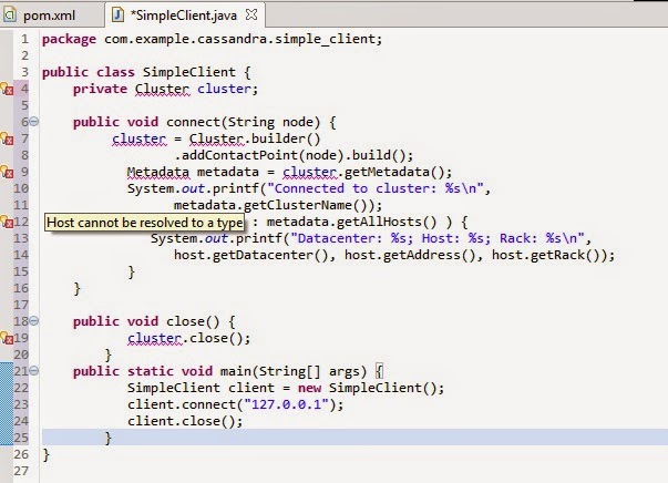 manas@software: Cassandra Connection from Java Client