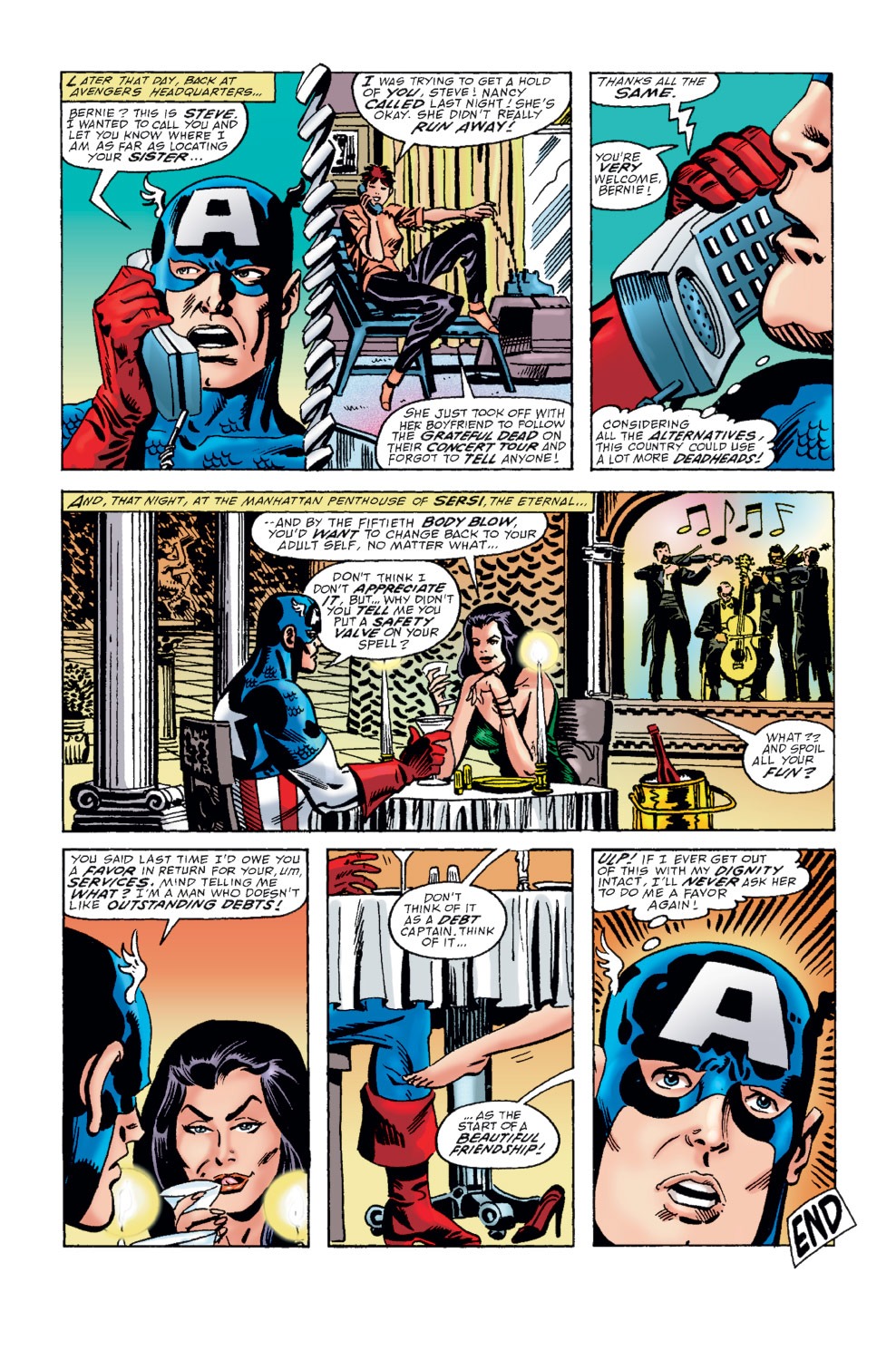 Read online Captain America (1968) comic -  Issue #357 - 23