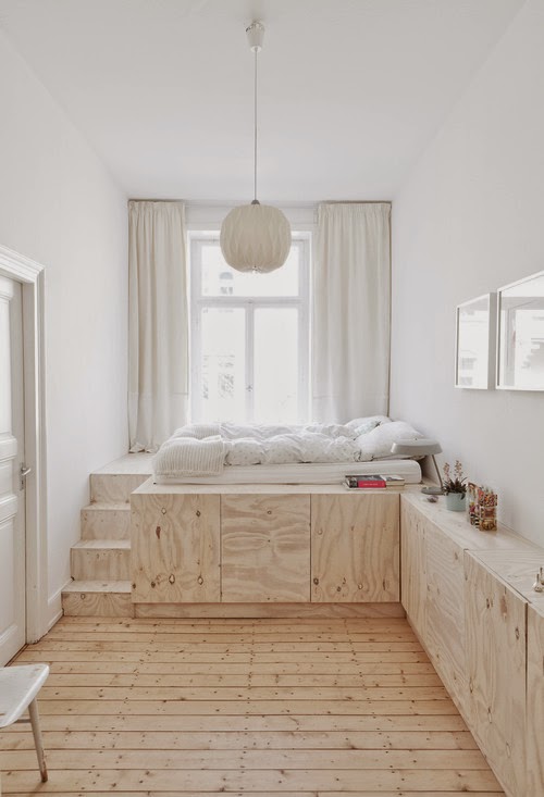 Hacer camas con espacio para almacenar | Decoración