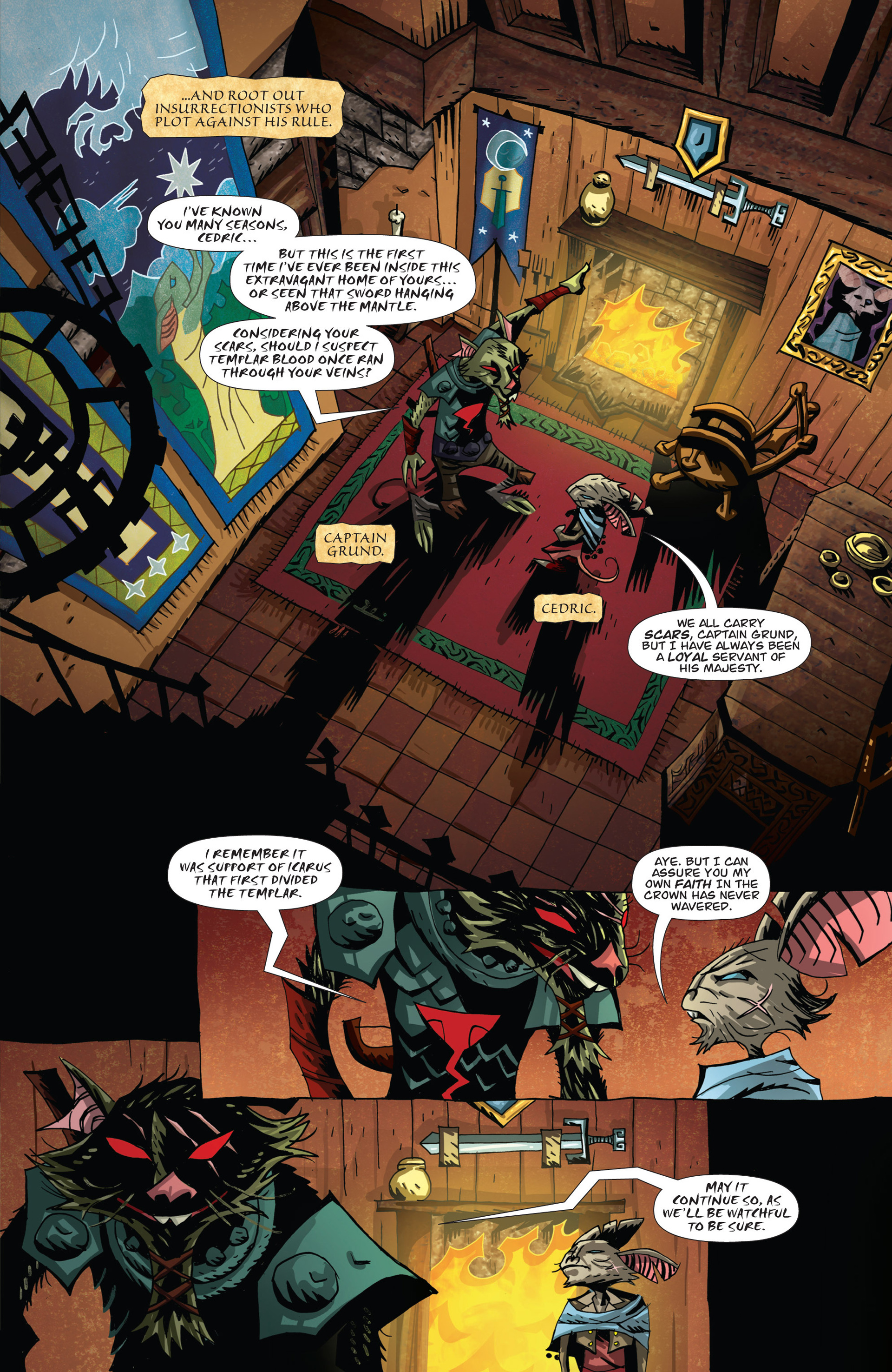 Read online The Mice Templar Volume 4: Legend comic -  Issue #2 - 9