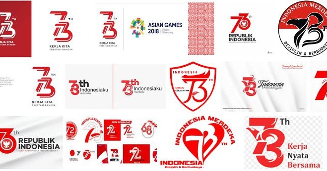 Logo Resmi HUT RI ke 73 PhotoShop PSD dan CorelDraw CDR Logo Resmi HUT RI ke 73 PhotoShop PSD dan CorelDraw CDR