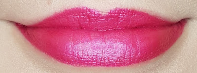 Avon True Luminous Velvet Lipstick swatch in Garnet Flare