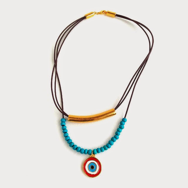 http://erinsiegeljewelry.blogspot.com/2014/06/layered-evil-eye-necklace-diy-tutorial.html