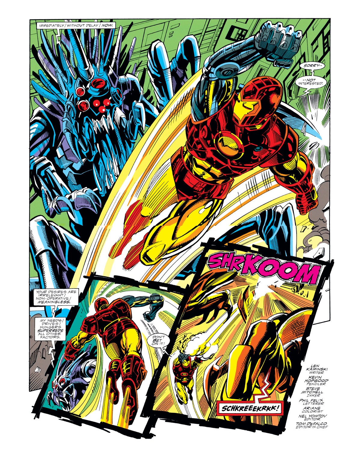 Read online Iron Man (1968) comic -  Issue #295 - 3