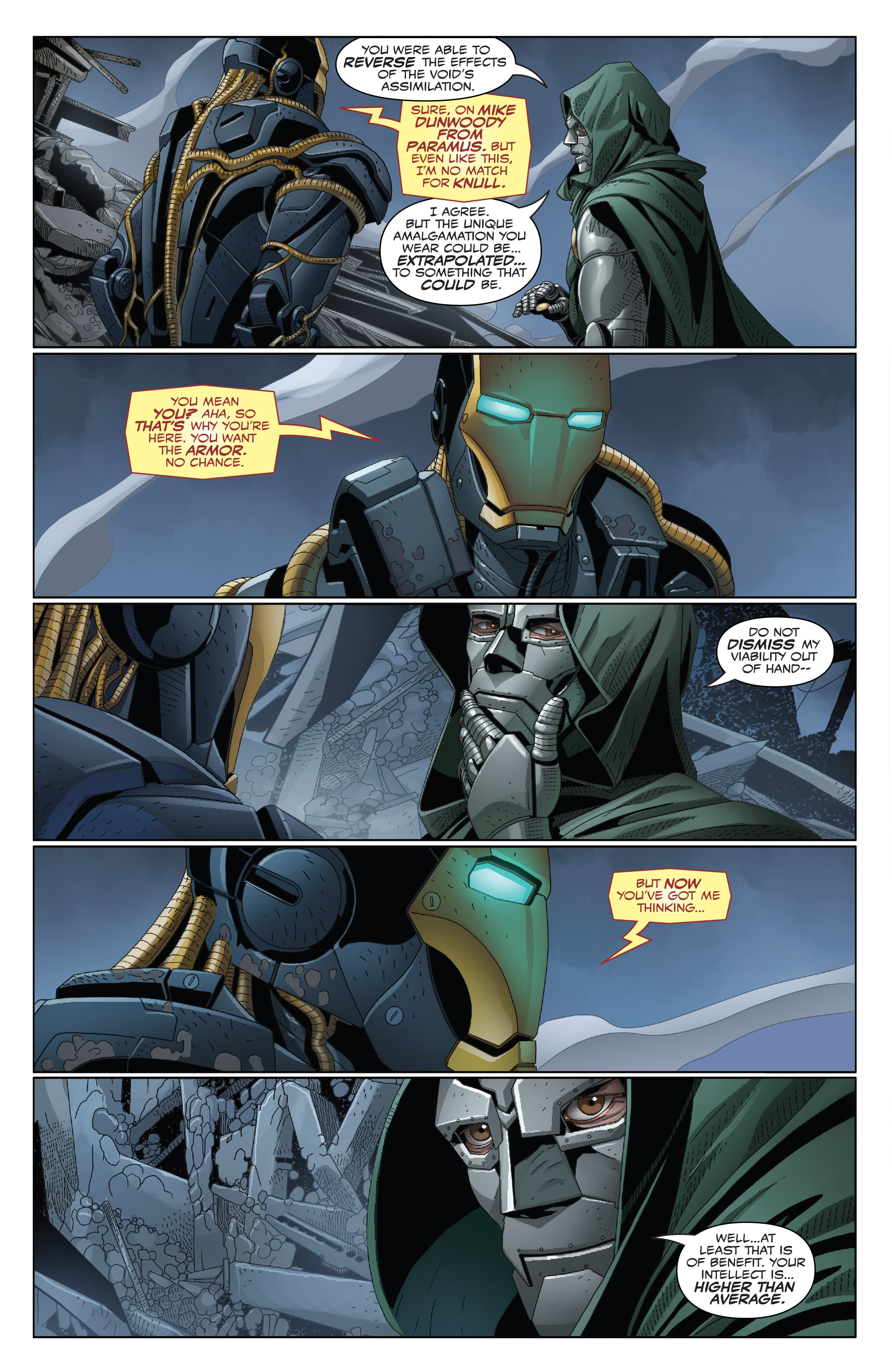 Read online King In Black One-Shots comic -  Issue # Iron Man - Doom - 19
