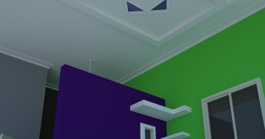 Desain Warna Cat  Plafon  Minimalis  Untuk Rumah Masa Kini