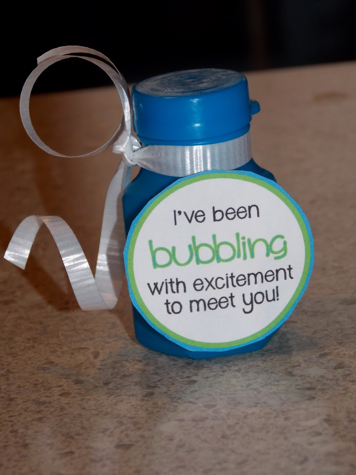 First Day of School Gift (or new student) Bubbles! The Crafty Teacher