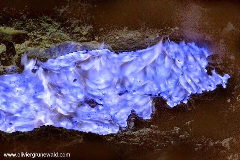 Kawah Ijen, The Volcano That Spews Blue Flames