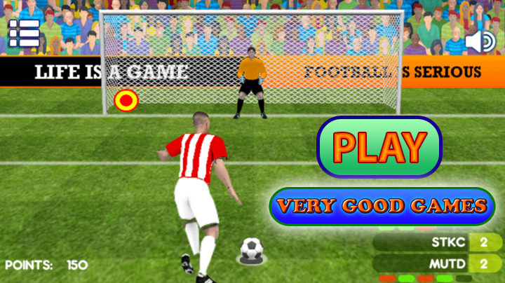 Penalty Shooters 2 - free online football game for tablets, smartphones, laptops and desktop computers