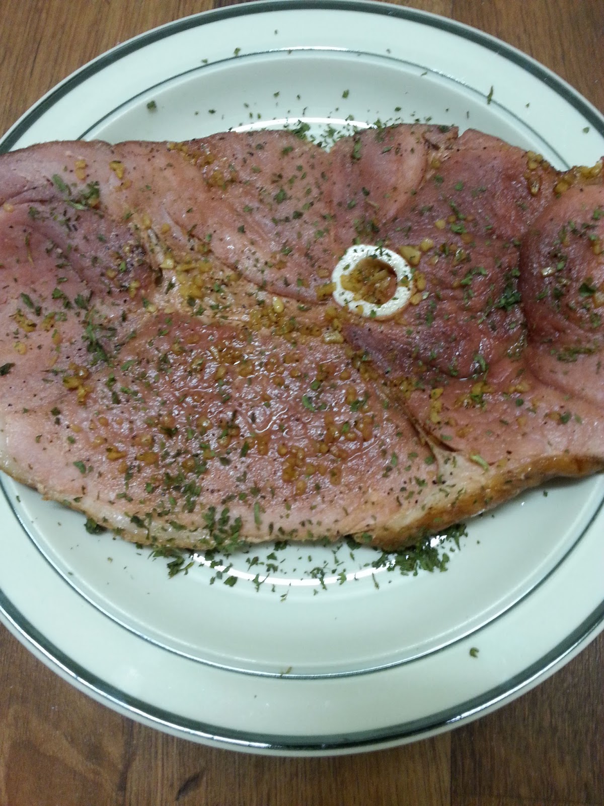 Christine's Pantry Glazed Ham Steak