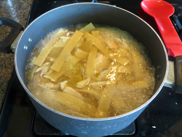 Chicken Noodle Soup with Homemade Egg Noodles--Use a rotisserie chicken to simplify the meal!