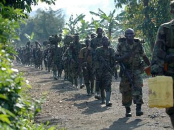 Rwanda soldiers fighting in  DR Congo,