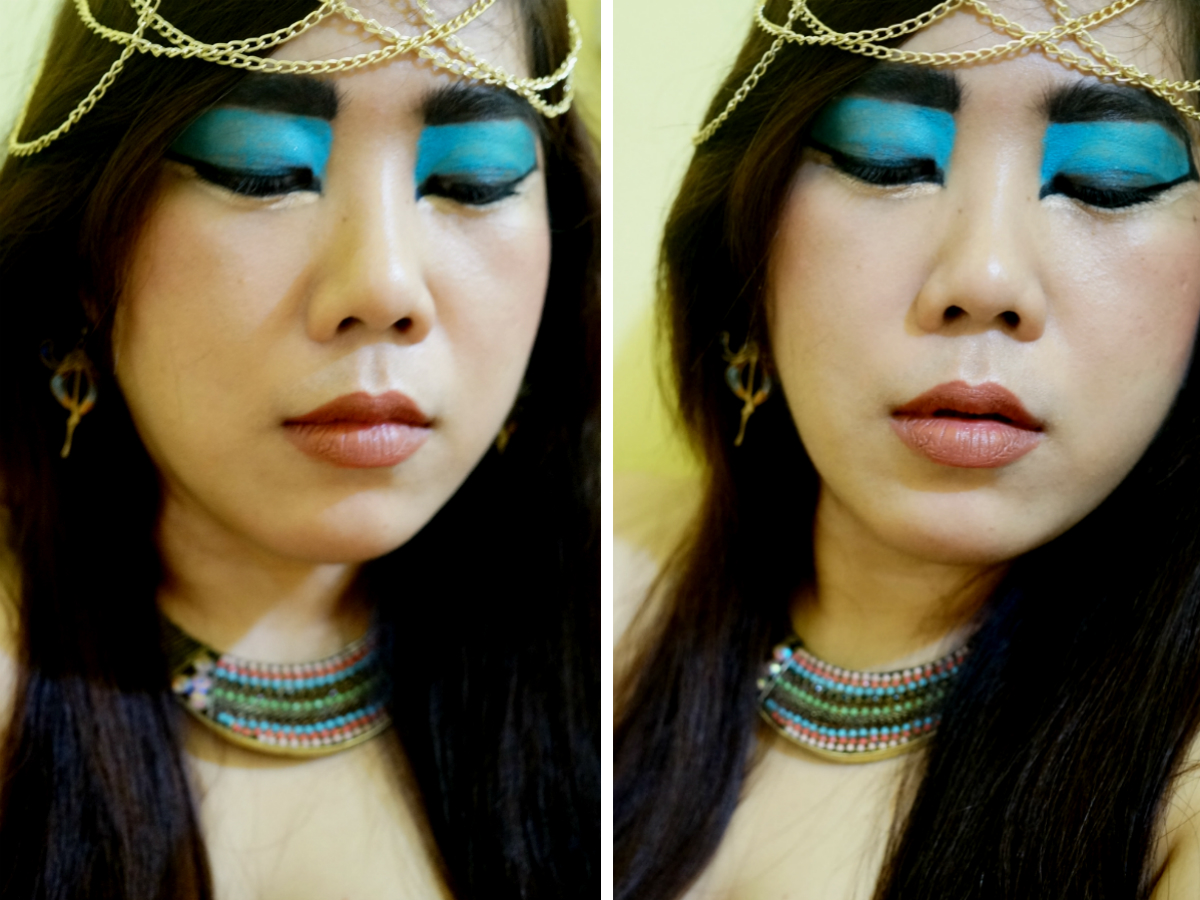 Halloween2015 Cleopatra Makeup Look FOTD, Tutorial Jello Beans