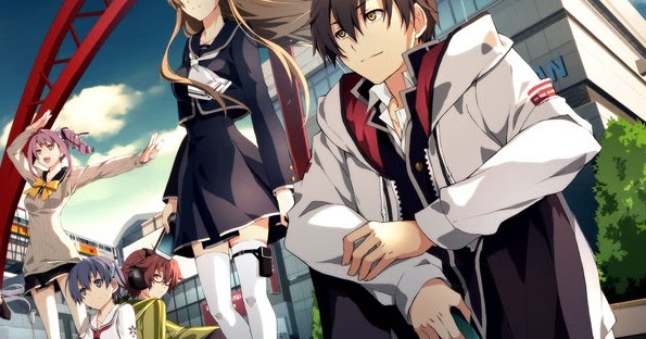Anime with superpowers and school