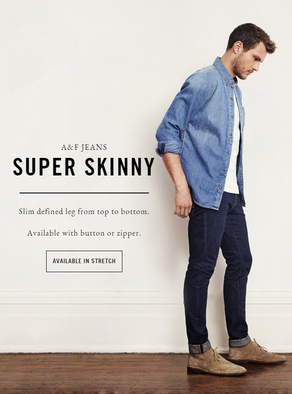 abercrombie fitch skinny jeans mens