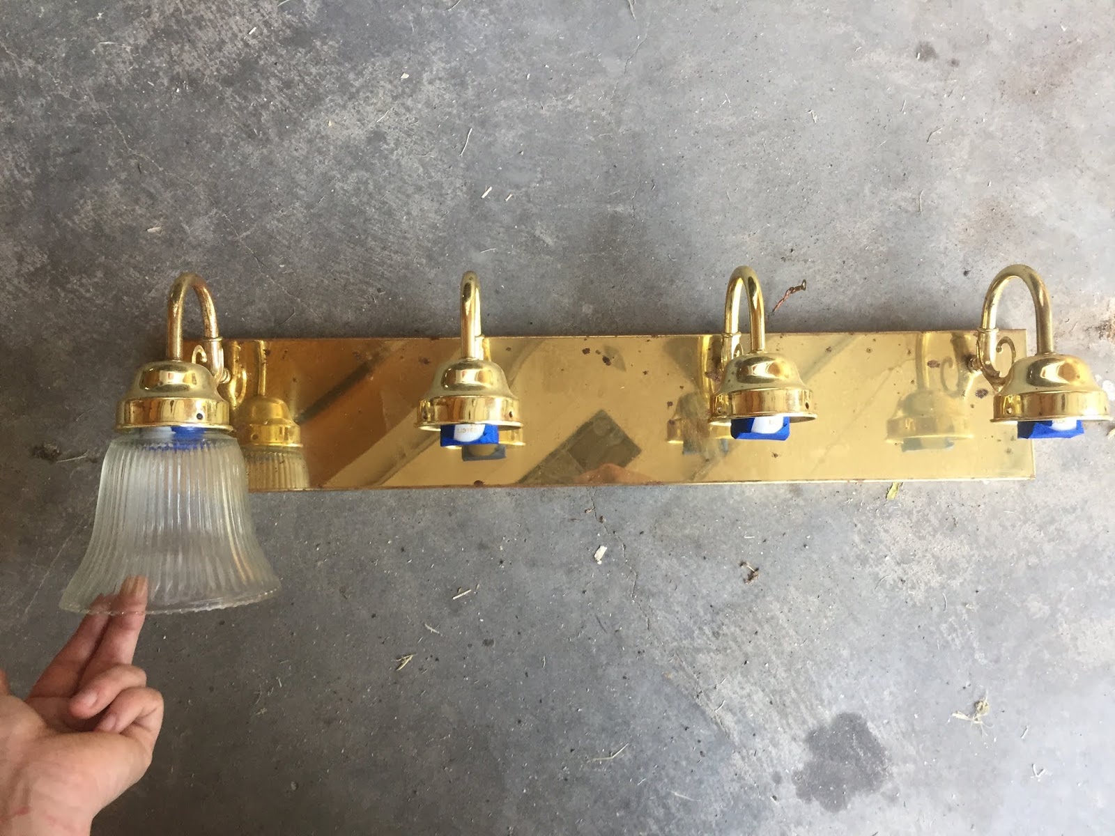 Whitten Propety Diy Light Fixture Makeover It S About The Journey