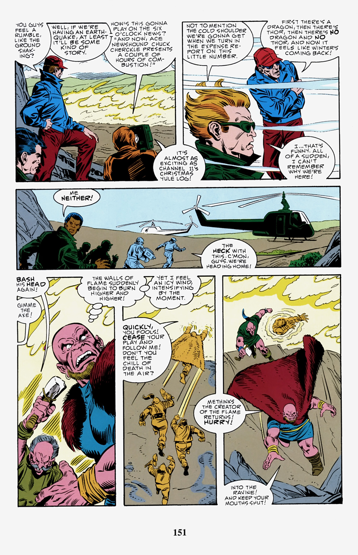 Read online Thor Visionaries: Walter Simonson comic -  Issue # TPB 5 - 151
