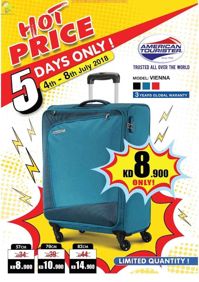 American Tourister Kuwait - Half Price