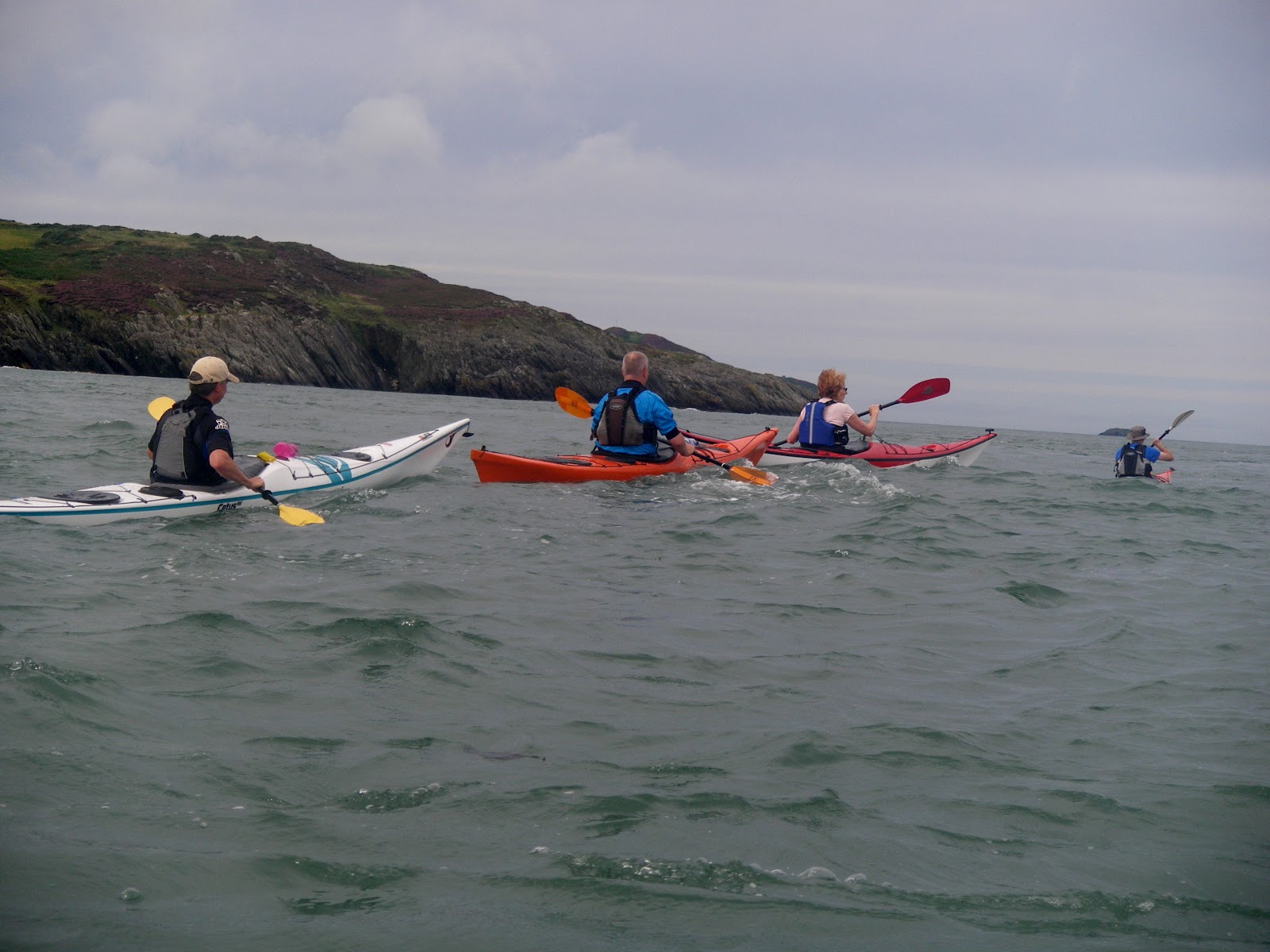 Sea Kayaking in Wales Anglesey North Wales Specialist Club sea